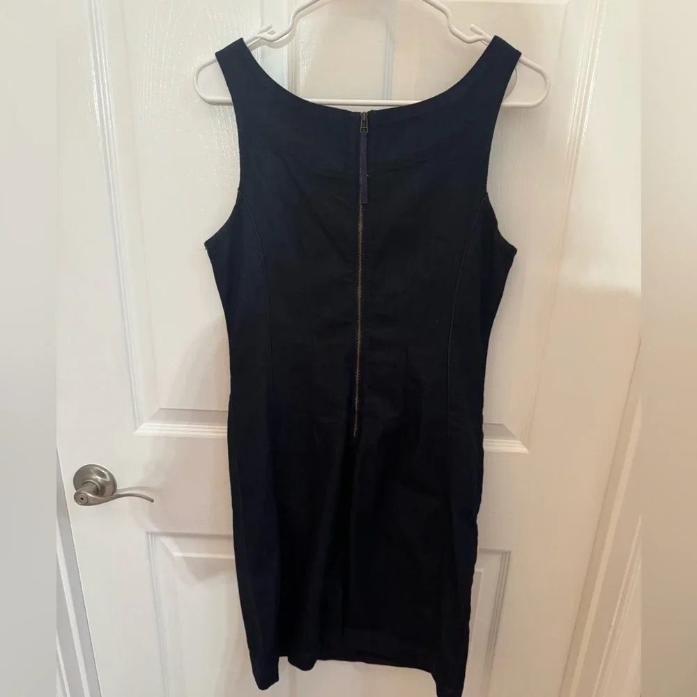 HOLDING HORSES Dark Blue Denim Tie Dress, size 4